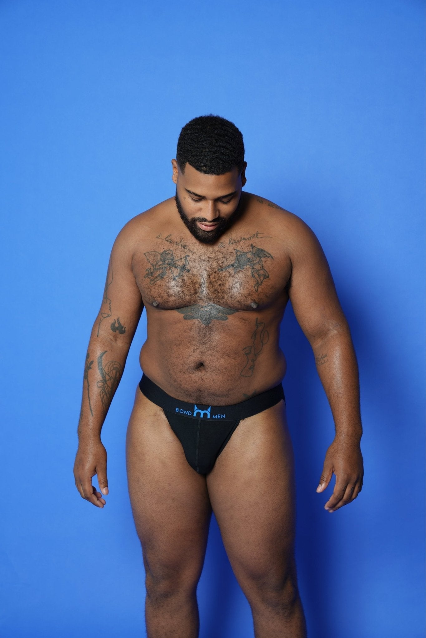 Big Daddy Black Bondmen Jock Strap - TB - BondMenJock Straps