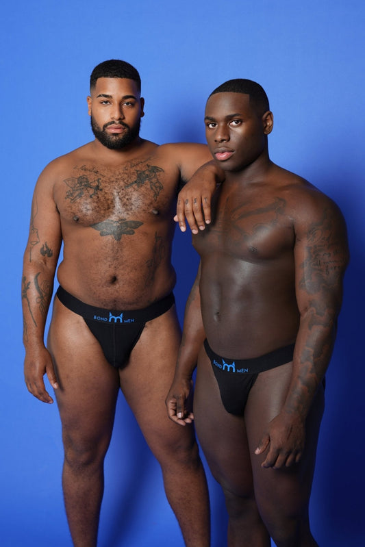 Big Daddy Black Bondmen Jock Strap - TB - BondMenJock Straps