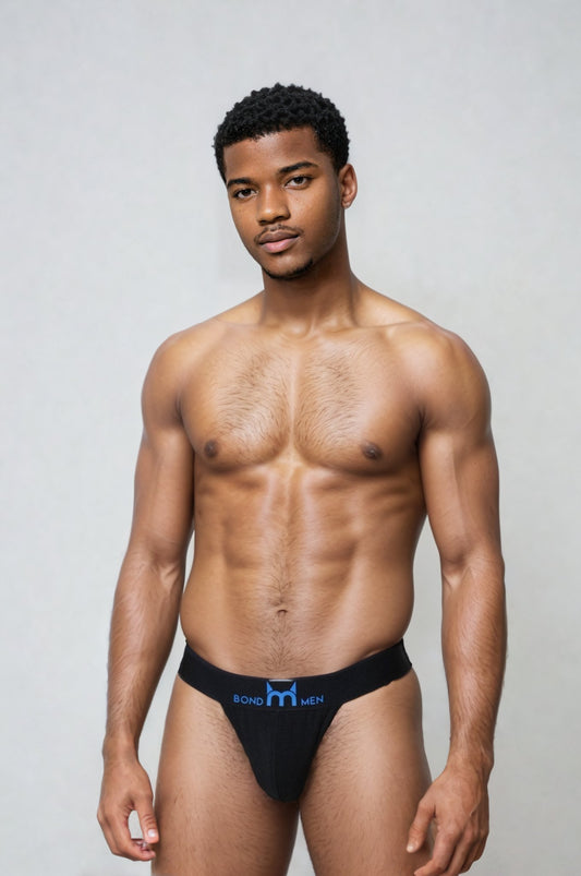 Black Bondmen Jock Strap - TB-BondMenJock Straps