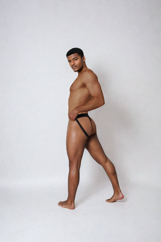 Black Bondmen Jock Strap - TB-BondMenJock Straps