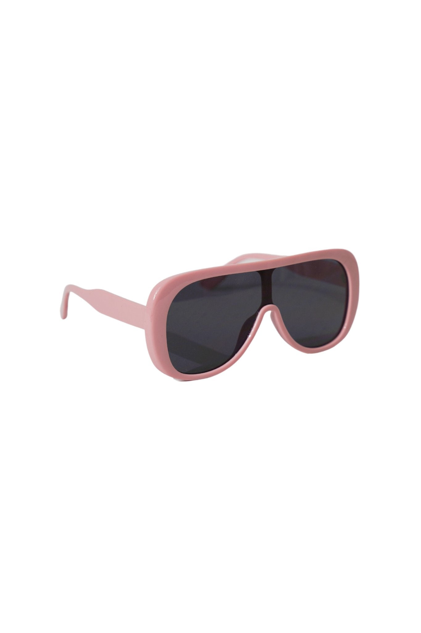 Luxe Racer Oversized Pink Sunglasses - TB - BondMenSunglasses