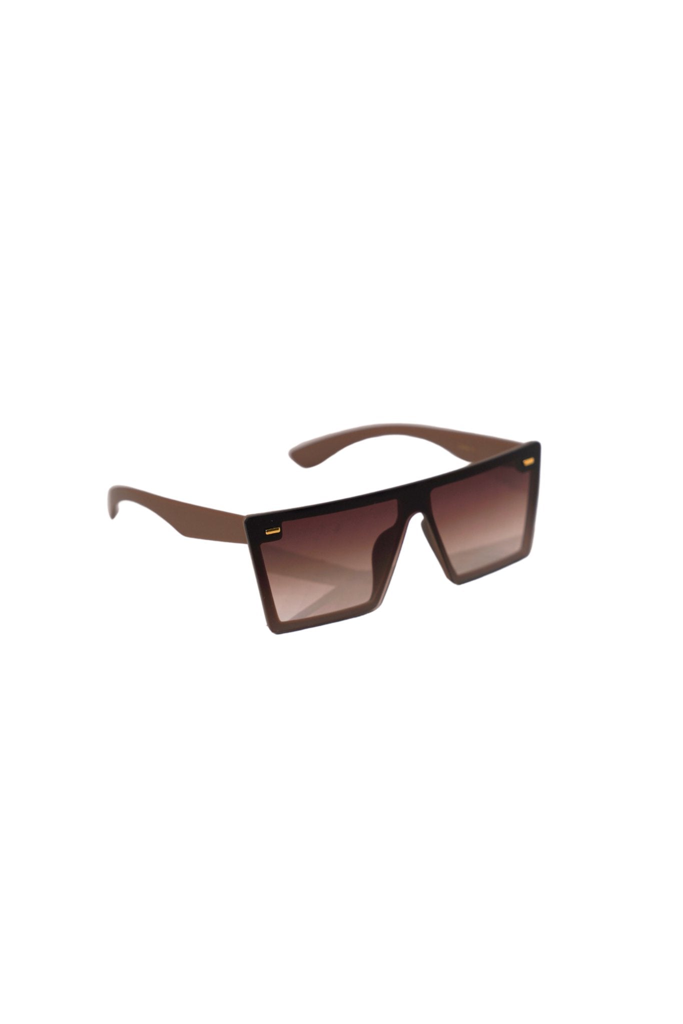 Milan Muse Oversized Brown Shades - TB - BondMenSunglasses