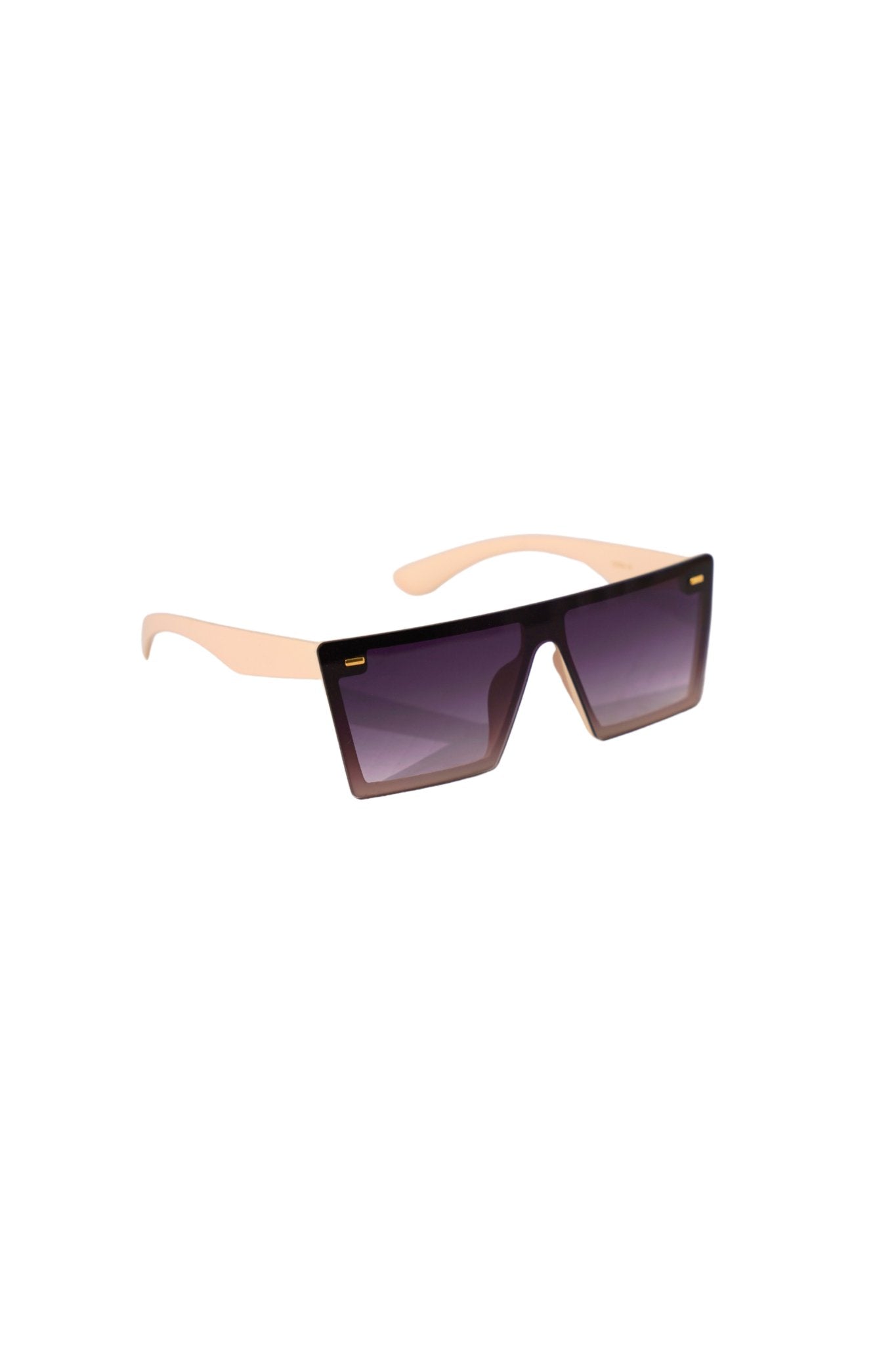 Milan Muse Oversized Peach Shades - TB - BondMenSunglasses