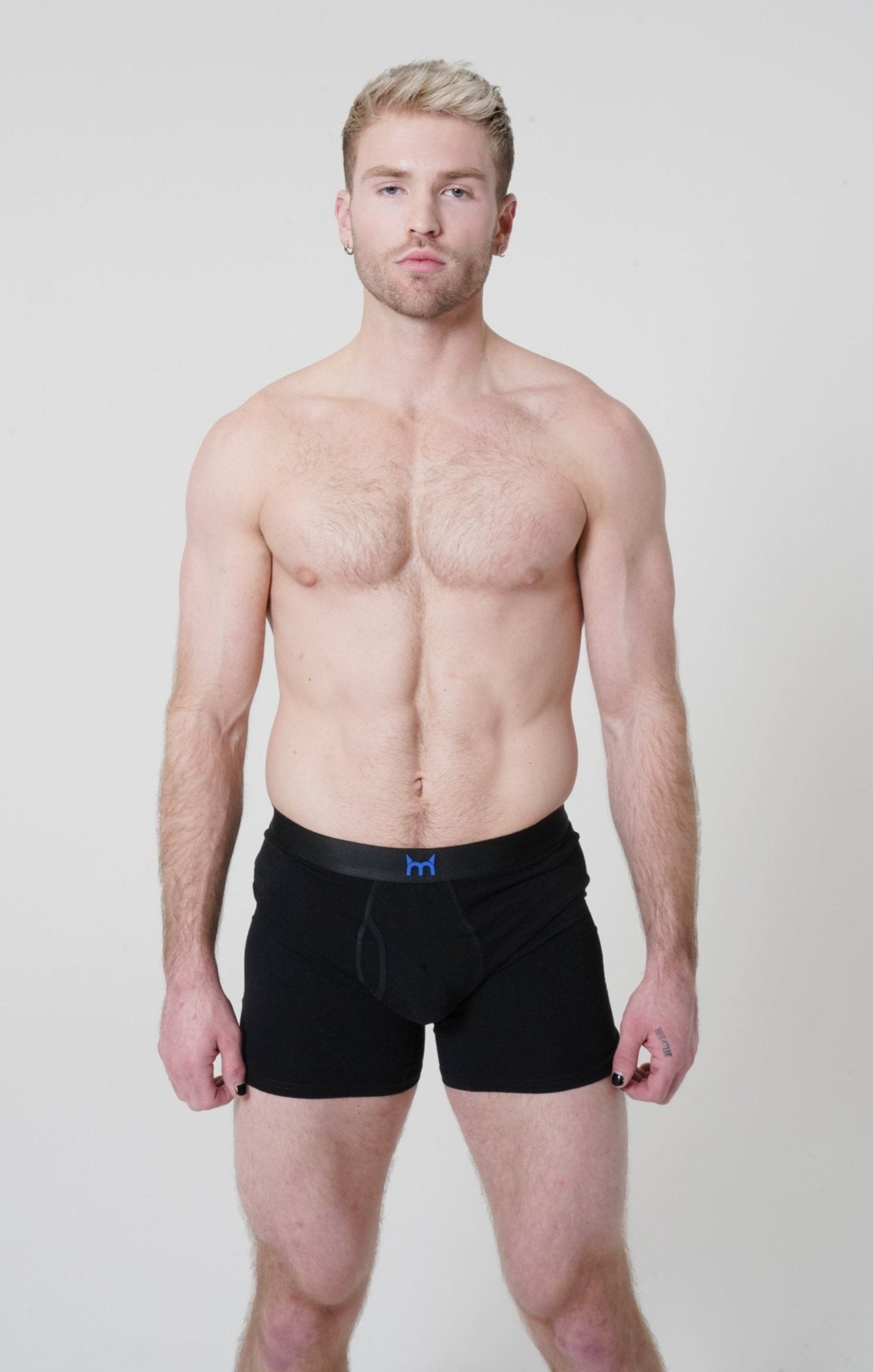 Black Boxer Briefs - TB-BondMenBottoms