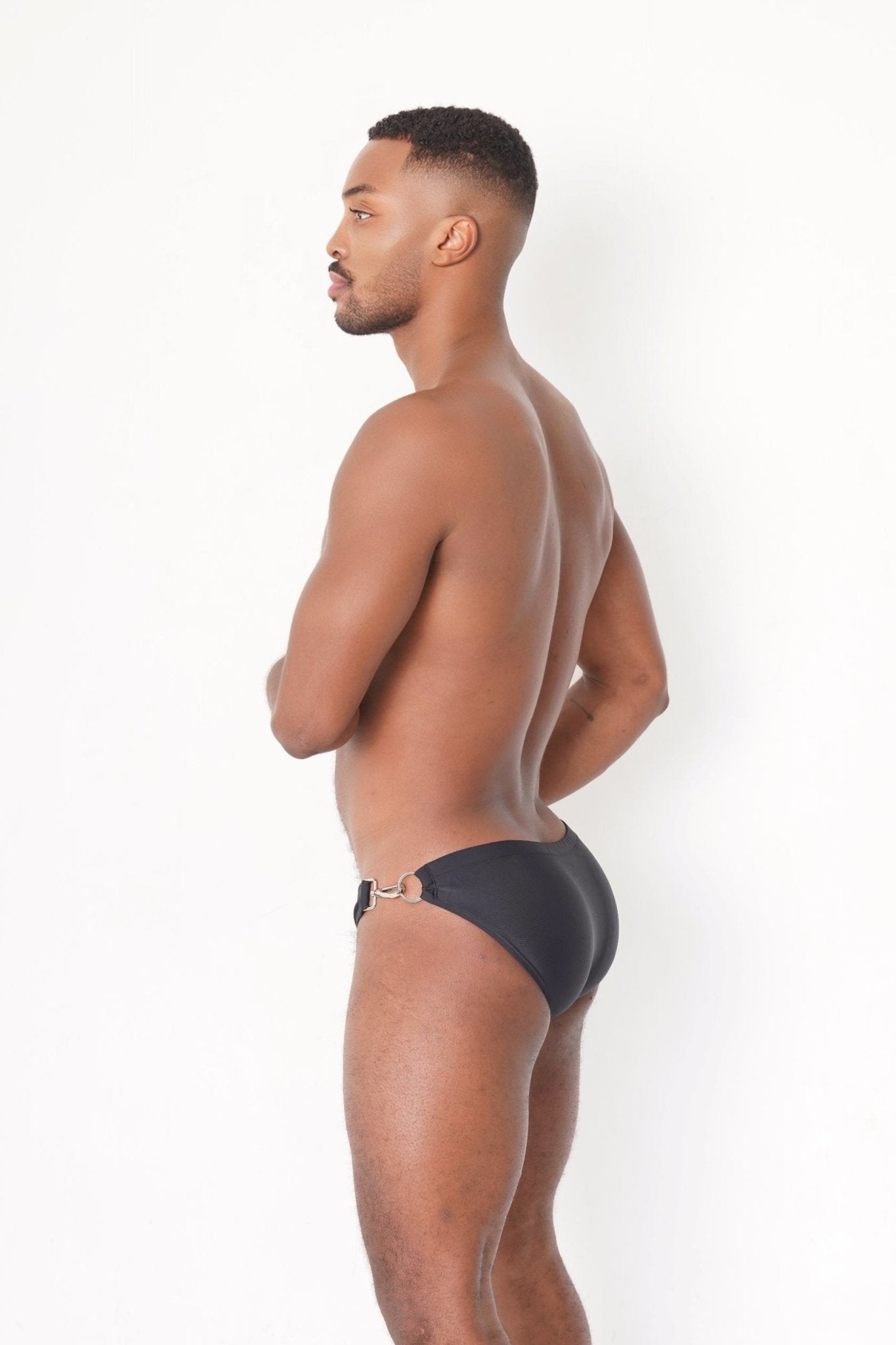 Black Hybrid Brief Gay men's underwear, Men's briefs, LGBTQ+ underwear, Men's lingerie, Sexy men's underwear, Comfortable men's underwear