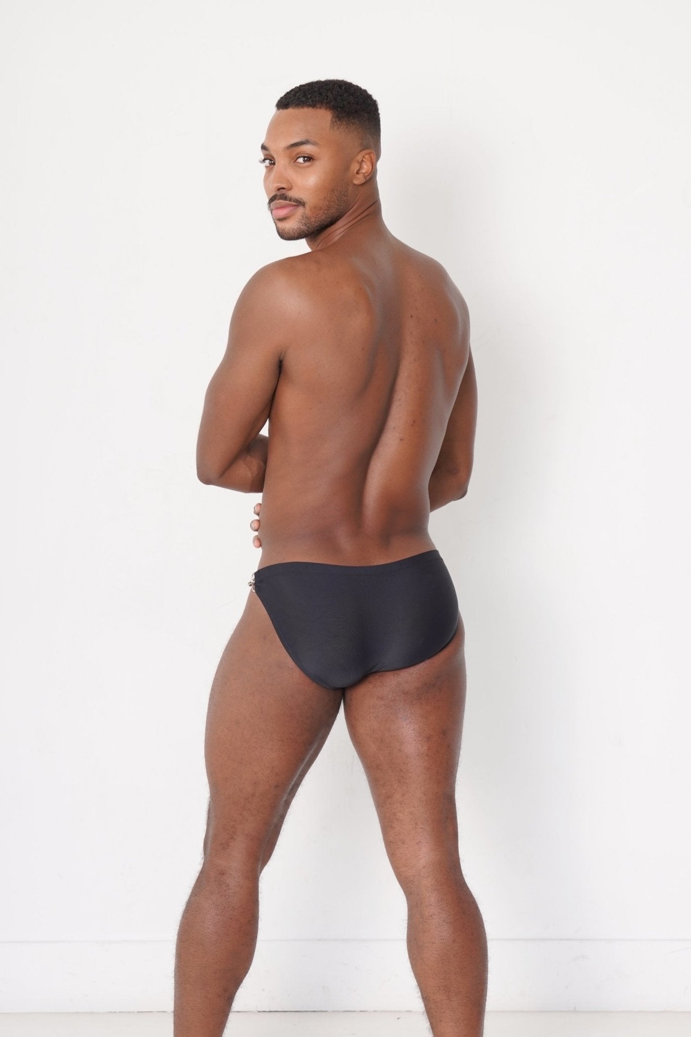 Black Hybrid Brief Gay men's underwear, Men's briefs, LGBTQ+ underwear, Men's lingerie, Sexy men's underwear, Comfortable men's underwear